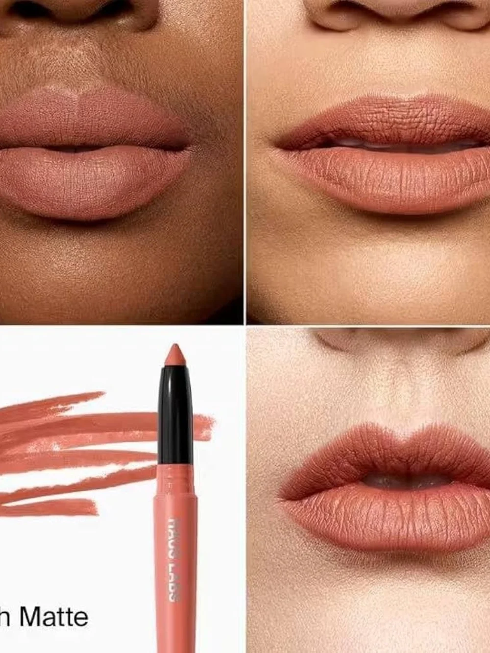 Haus Labs Le Monster Matte Peach Lip Crayon BNIB